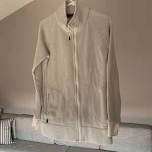 Eddie Bauer Zip-Up - Cream Colored